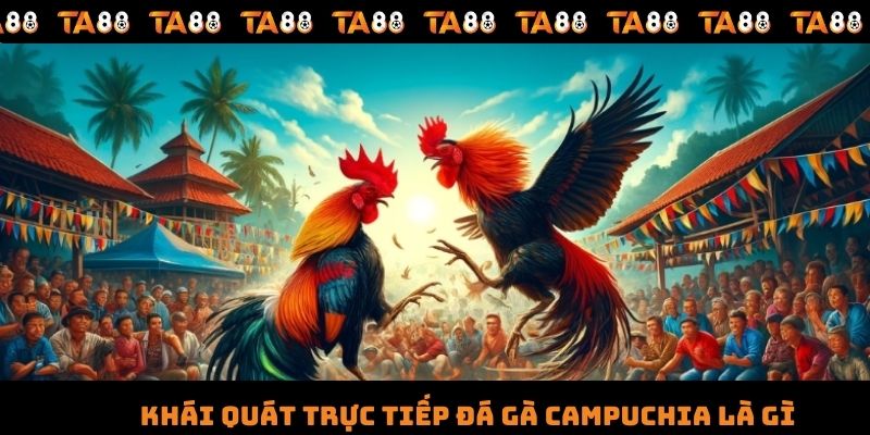 Khái quát trực tiếp đá gà Campuchia là gì